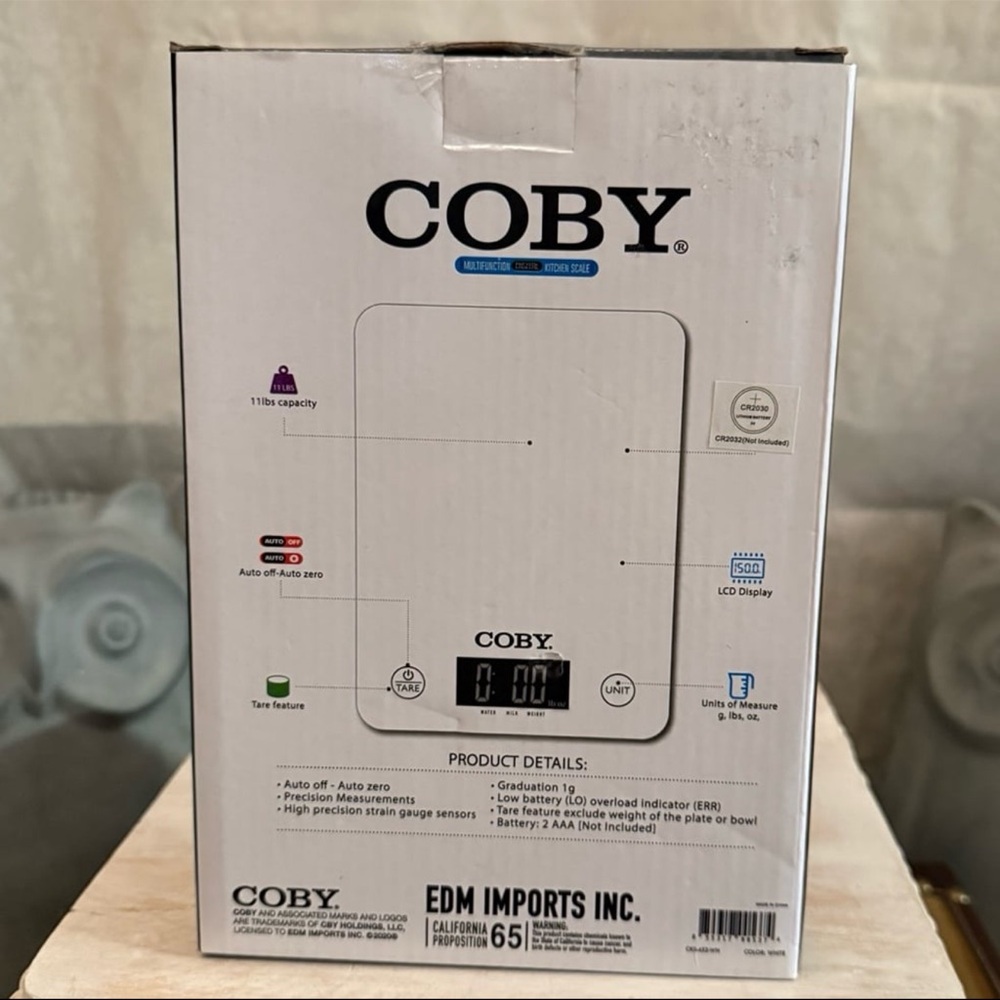 ⚡️Coby Multifunctional Digital Kitchen Scale - Picture 2 of 4